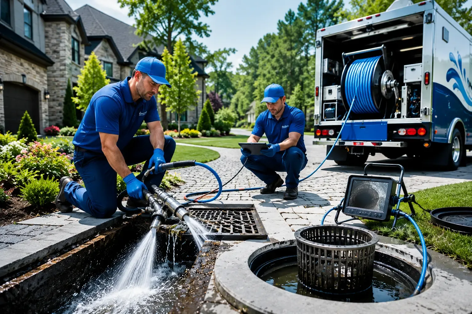 Local outdoor drain cleaning professionals in Barnesville, PA