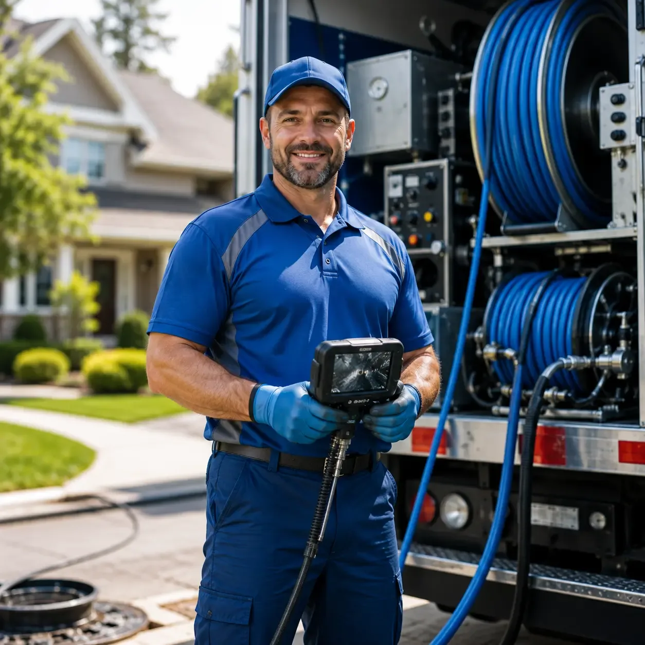 Local outdoor drain cleaning specialists in Barnesville, PA
